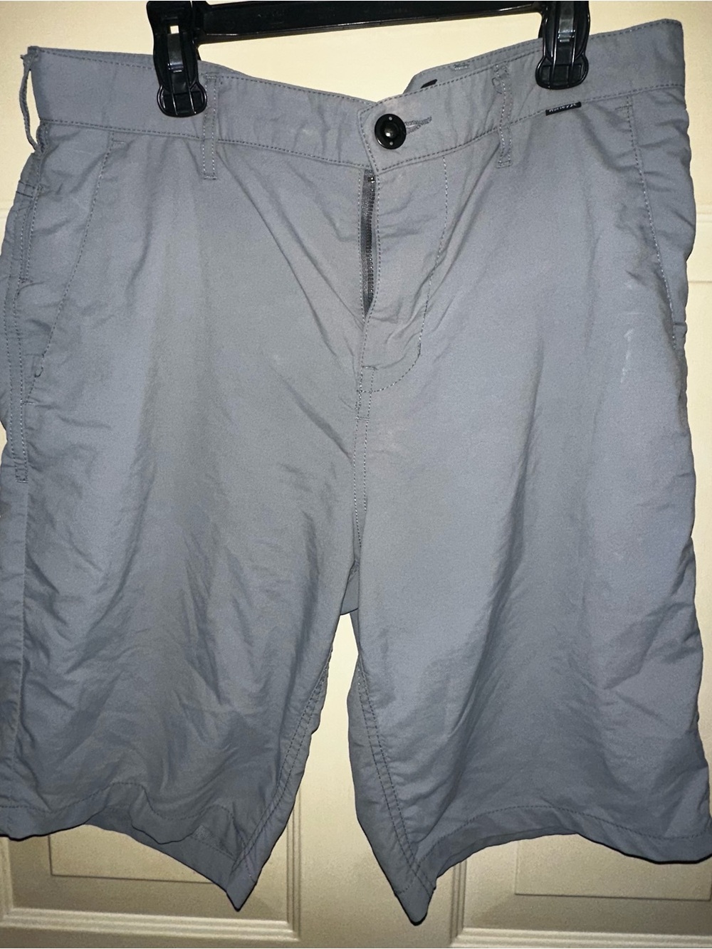 Hurley Gray Shorts Size 30 Casual Hybrid Walk Shorts Lightweight